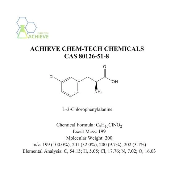 L-3-Χλωροφαινυλαλανίνη CAS 80126-51-8