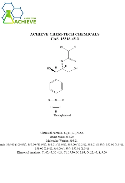 Thiamphenicol CAS 15318-45-3 | Shaanxi BLOOM Tech Co., Ltd Thiamphenicol CAS 15318-45-3 | Shaanxi BLOOM Tech Co., Ltd